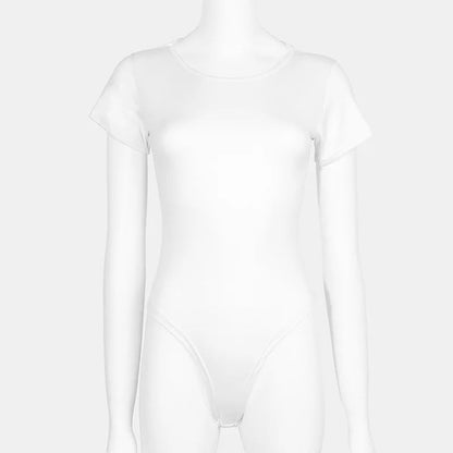 Cutefit Petal Soft Short Sleeve Bodysuit - Cutefit - Bodysuit - 14:173#37314 red;5:4181#2XL