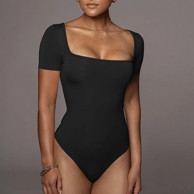 Cutefit Petal Soft Short Sleeve Bodysuit - Cutefit - Bodysuit - 14:771#37314 black;5:100014064