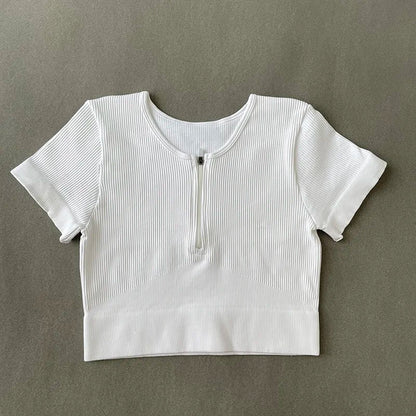 Fabulousfit Crop Top - Cutefit - Shirts & Short Sleeve Crop Top - 14:173#White;5:100014064